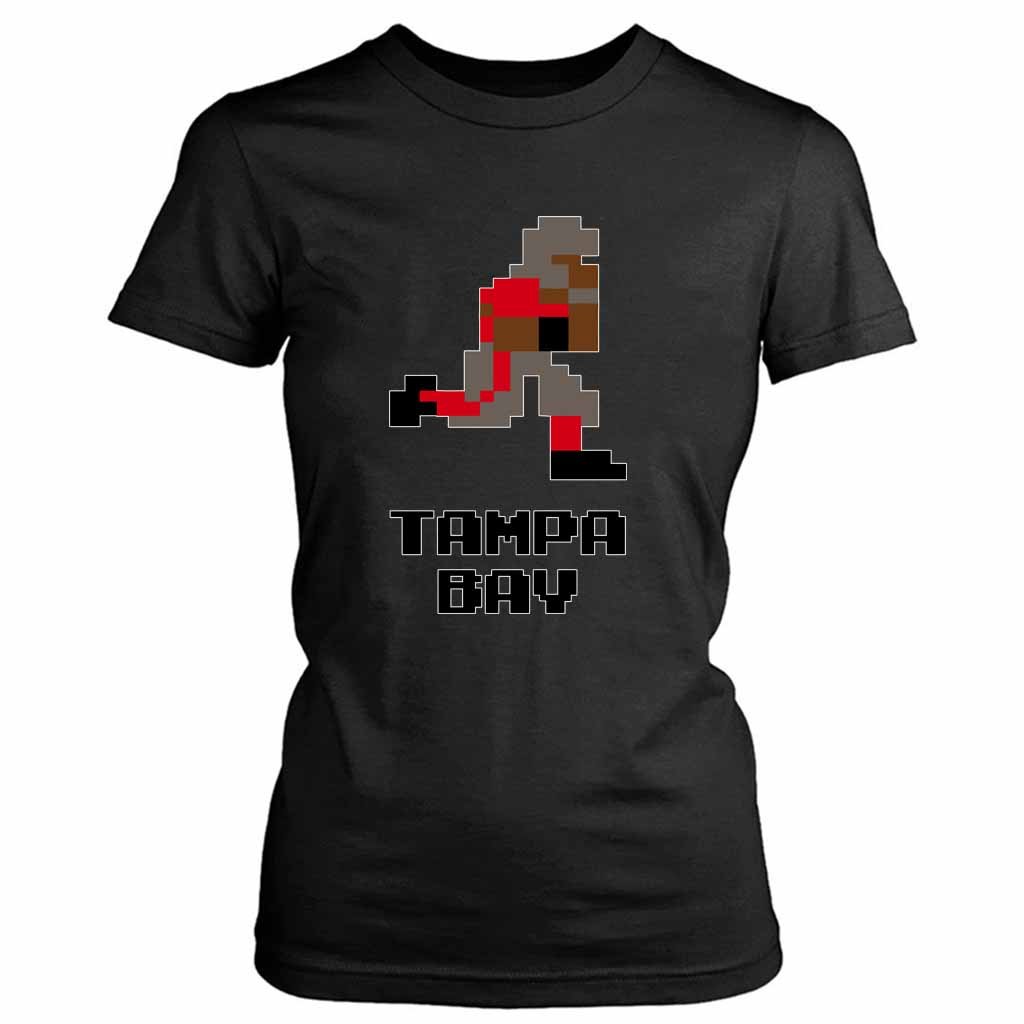 8 Bit Tampa Bay Buccaneers Football Two Women’s Tee T-Shirt