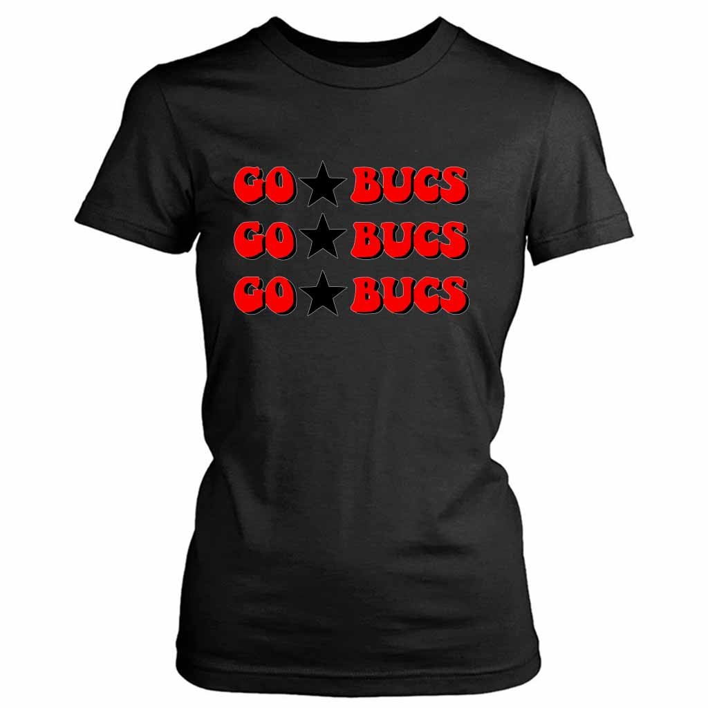 Go Bucs Red Tampa Bay Buccaneers Super Bowl Women’s Tee T-Shirt