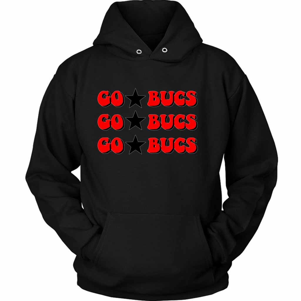 Go Bucs Red Tampa Bay Buccaneers Super Bowl Unisex Hoodie