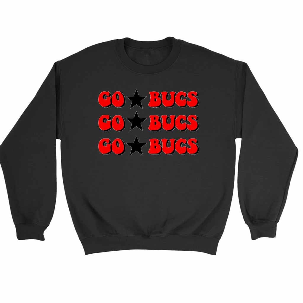 Go Bucs Red Tampa Bay Buccaneers Super Bowl Sweatshirt Sweater