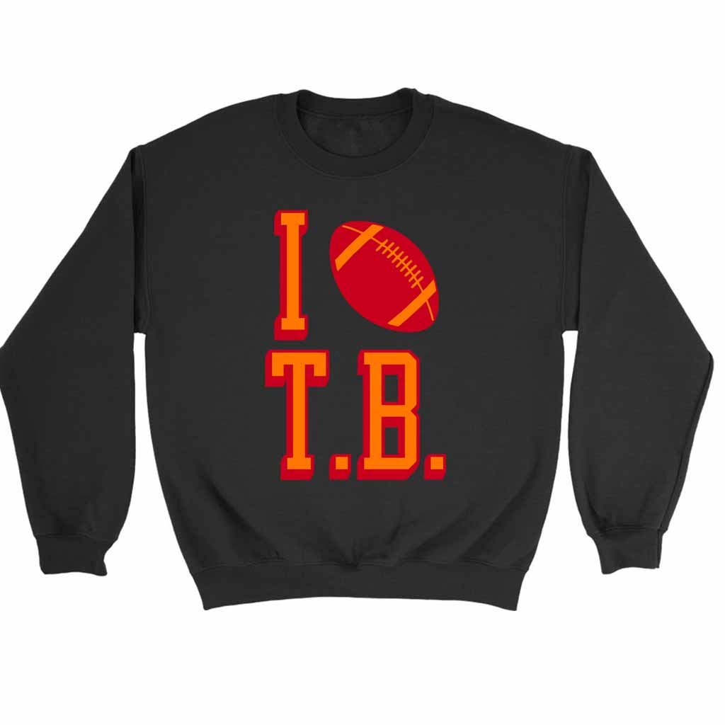 I Love Tb Football Tampa Bay Sweatshirt Sweater