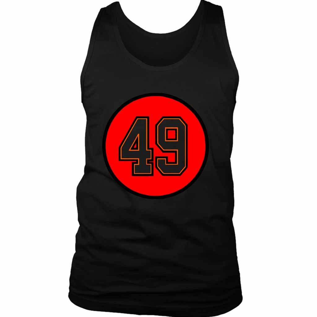 Cam Gill Number 49 Tampa Bay Buccaneers Men’s Tank Top