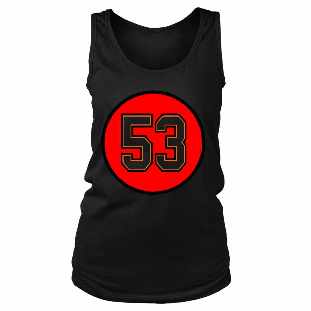 Chapelle Russell Number 53 Tampa Bay Buccaneers Women’s Tank Top