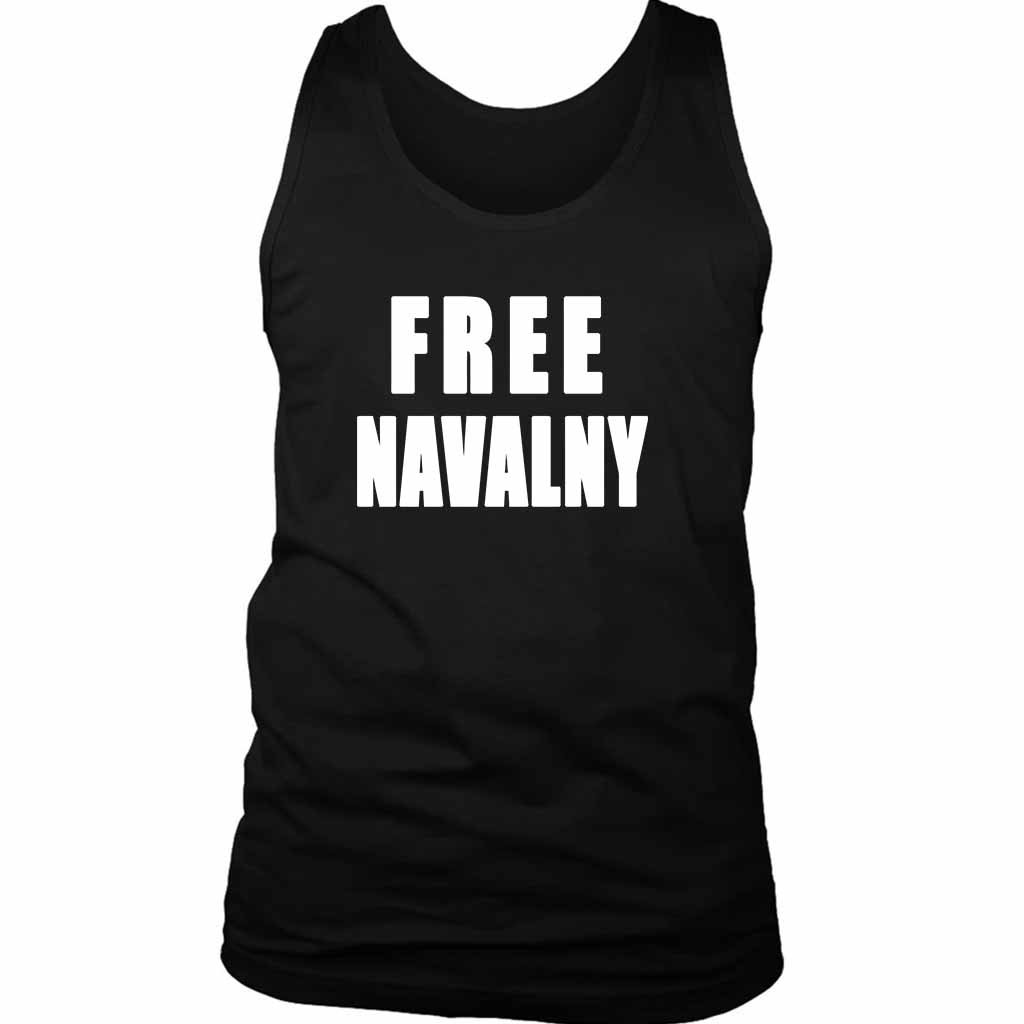 Free Alexei Navalny Five Men’s Tank Top