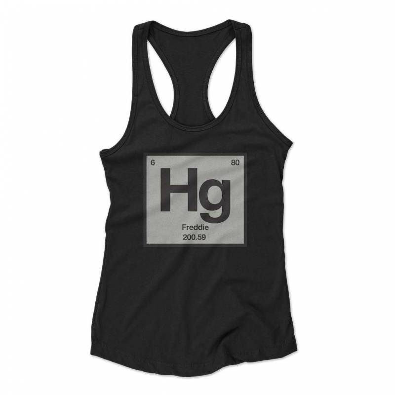 Hg Freddie Mercury Woman’s Racerback Tank Top