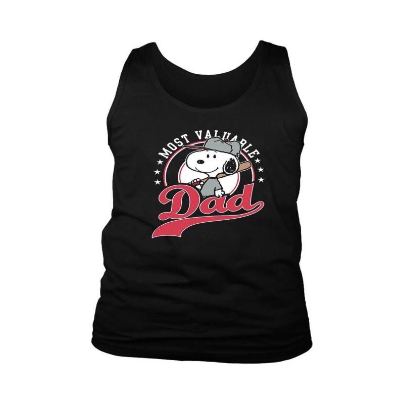 Happy Fathers Day Most Valuable Dad Snoopy Men’s Tank Top