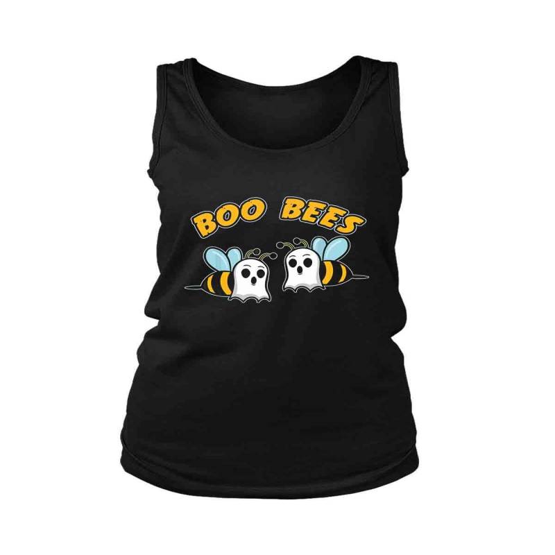 Halloween Boo Bees Honey Bee Ghost Funny Beekeeper Women’S Tank Top