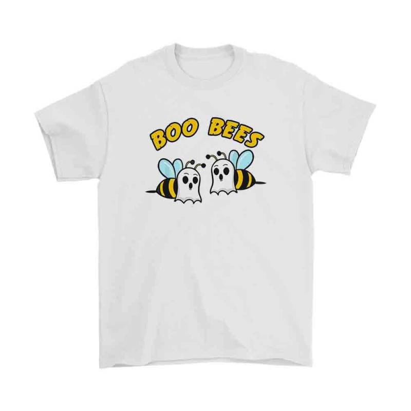 Halloween Boo Bees Honey Bee Ghost Funny Beekeeper Men’S T-Shirt