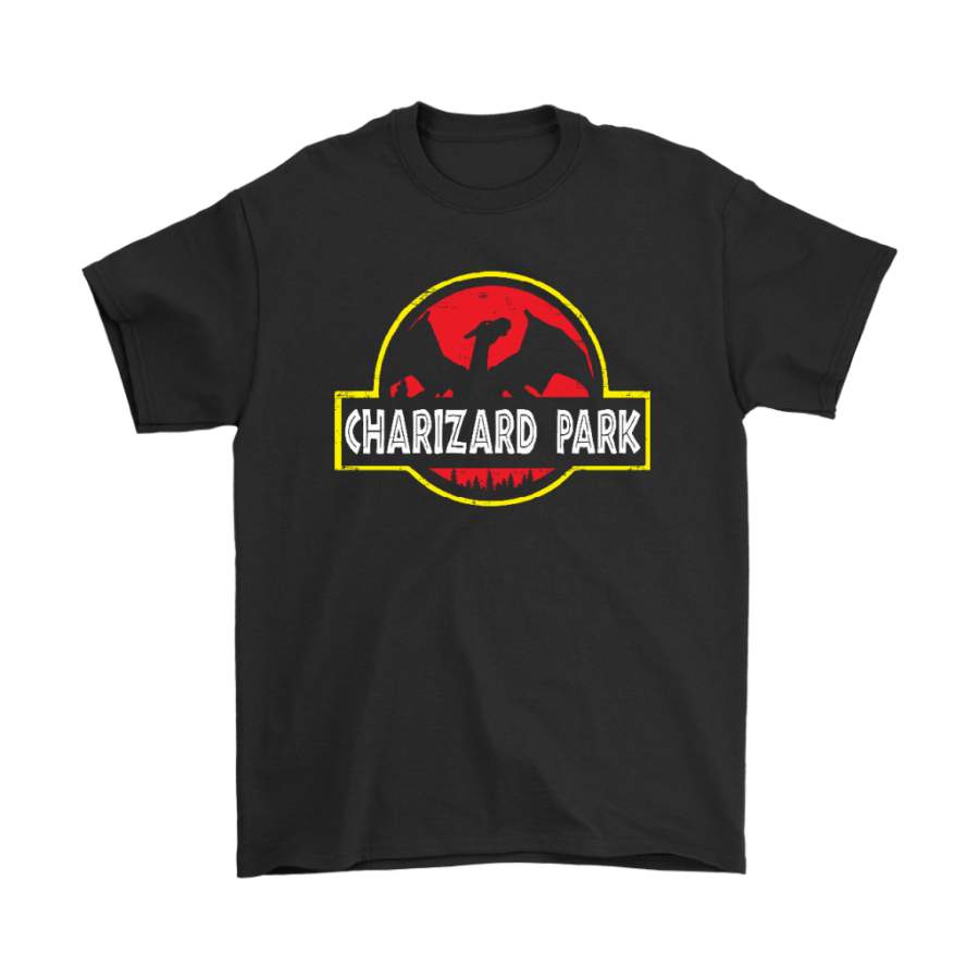 Charizard Park Pokemon Jurassic Park Mashup Shirts