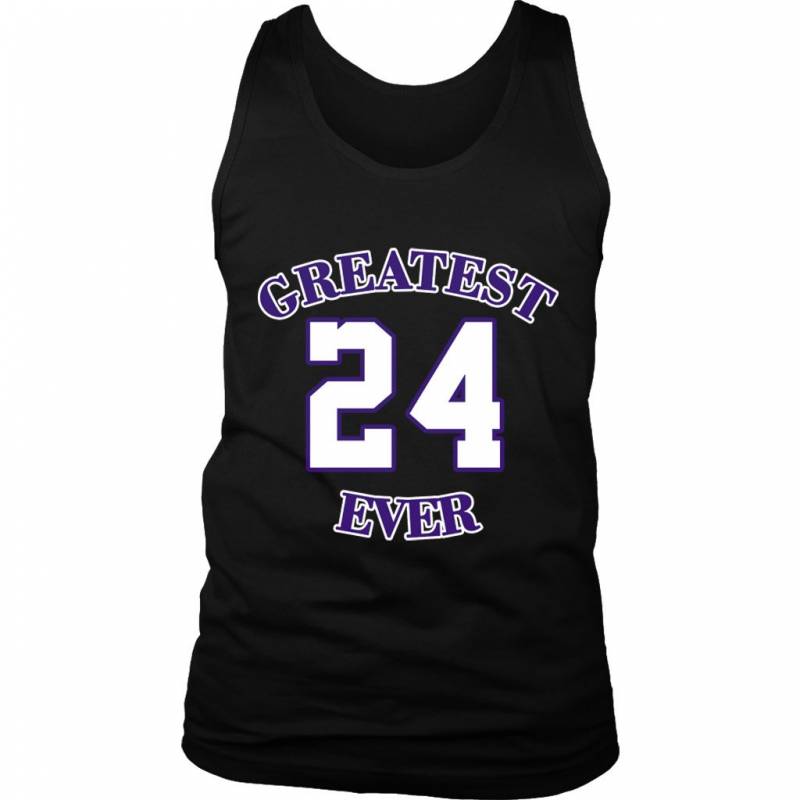 Gold Los Angeles 24 Kobe Greatest Ever Men’S Tank Top