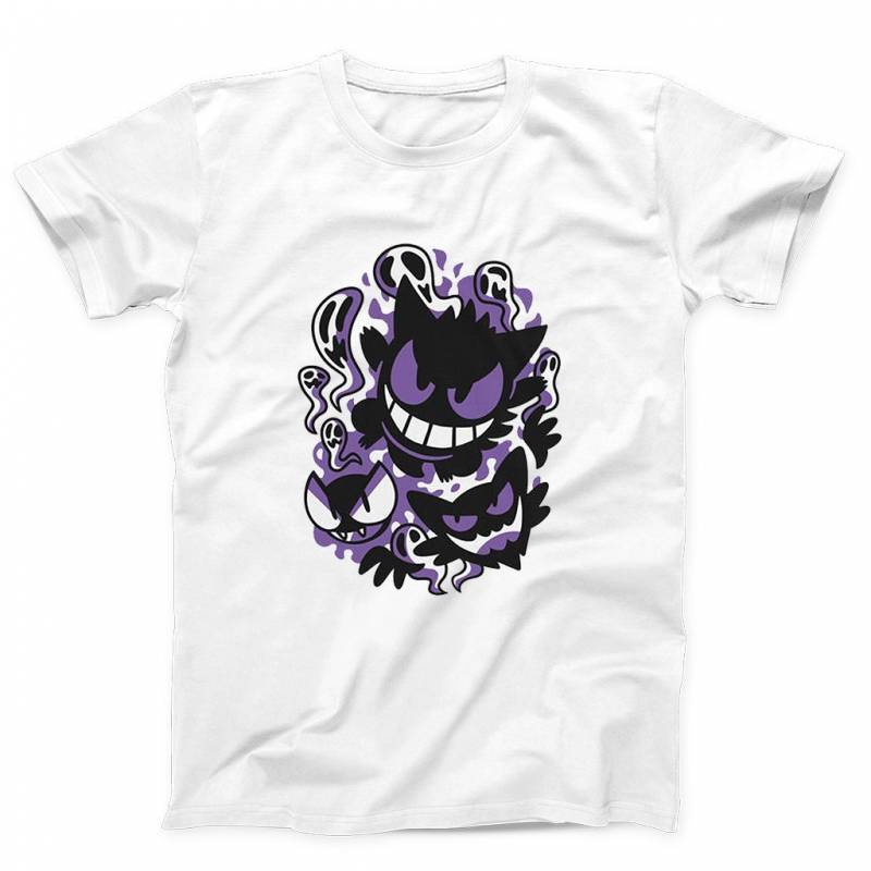 Gastly Haunter Gengar Pokemon Evolutions Ghost Type Men’s T-Shirt