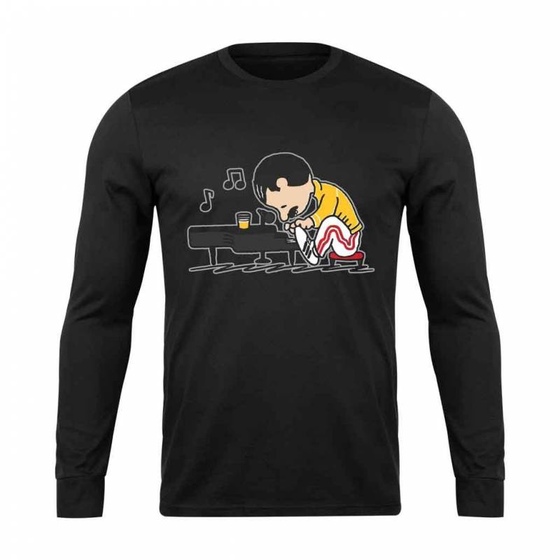 Freddie Mercury The Queenuts Long Sleeve T-Shirt