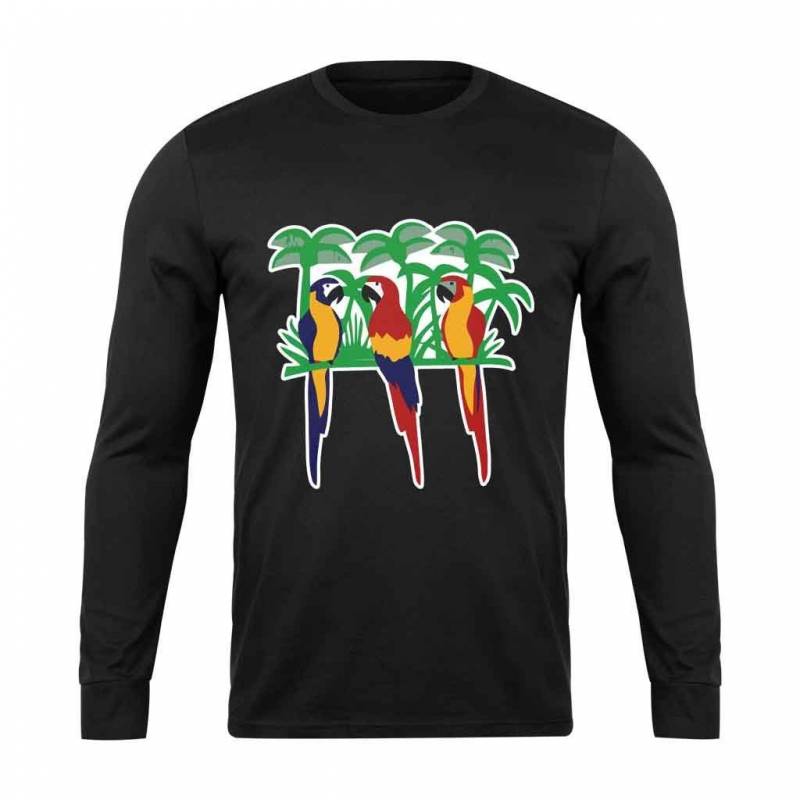 Freddie Mercury Parrots Long Sleeve T-Shirt