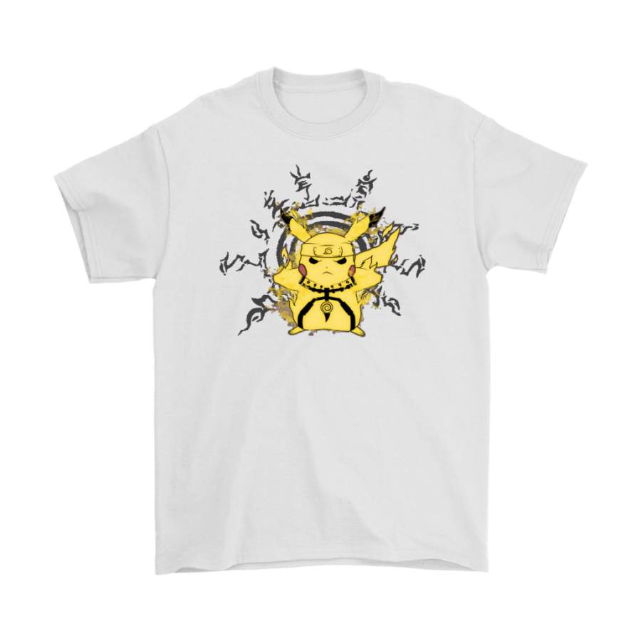 Sage Pikachu Sage Mode Naruto Pokemon Mashup Shirts