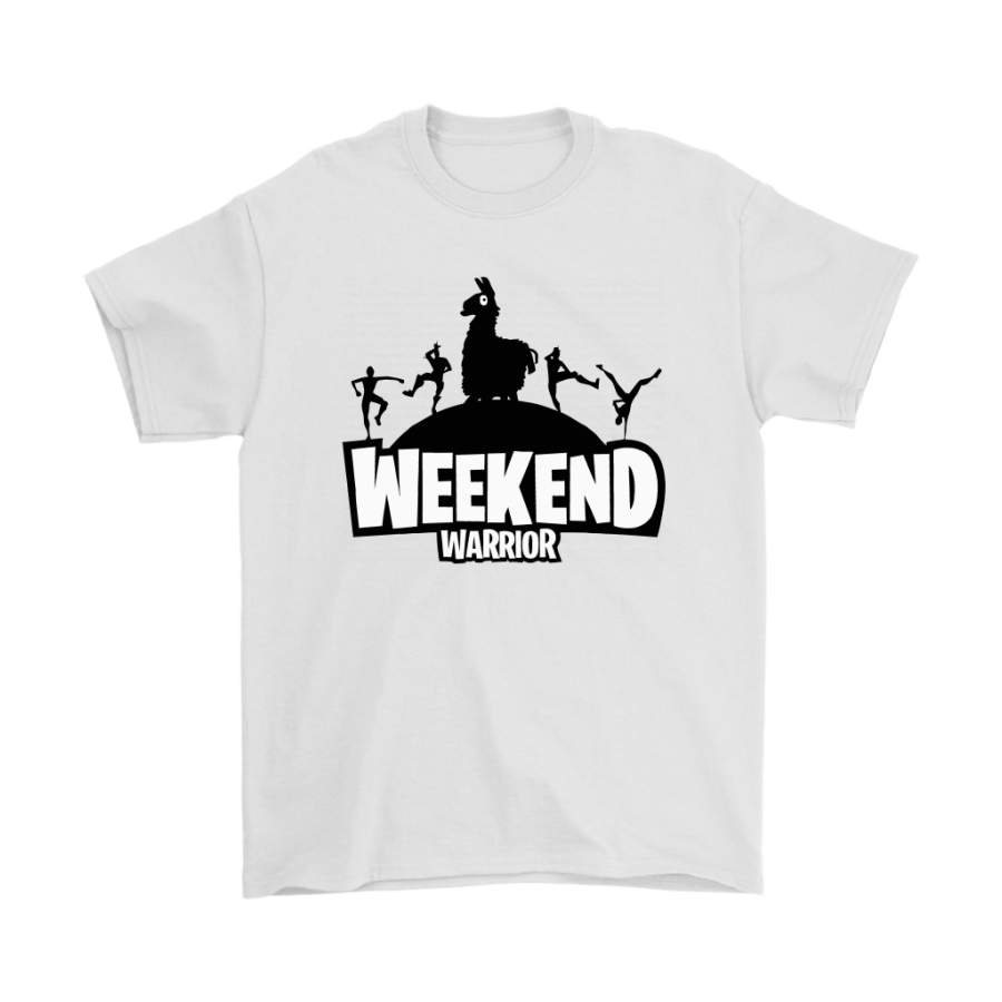 Weekend Warrior Fortnite Llama Gamer Shirts