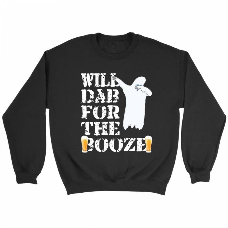 Cool Halloween Ghost Will Dab For The Booze Beer Lover Sweatshirt