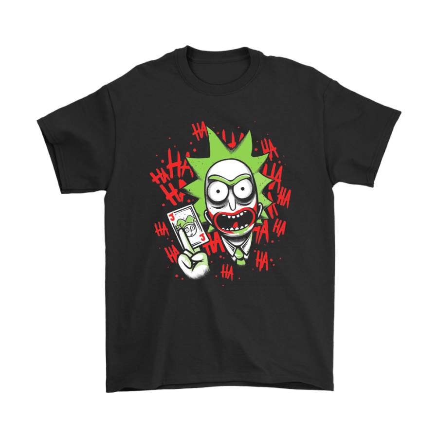 Rick And Morty Rick Sanchez The Joker Mashup Shirts