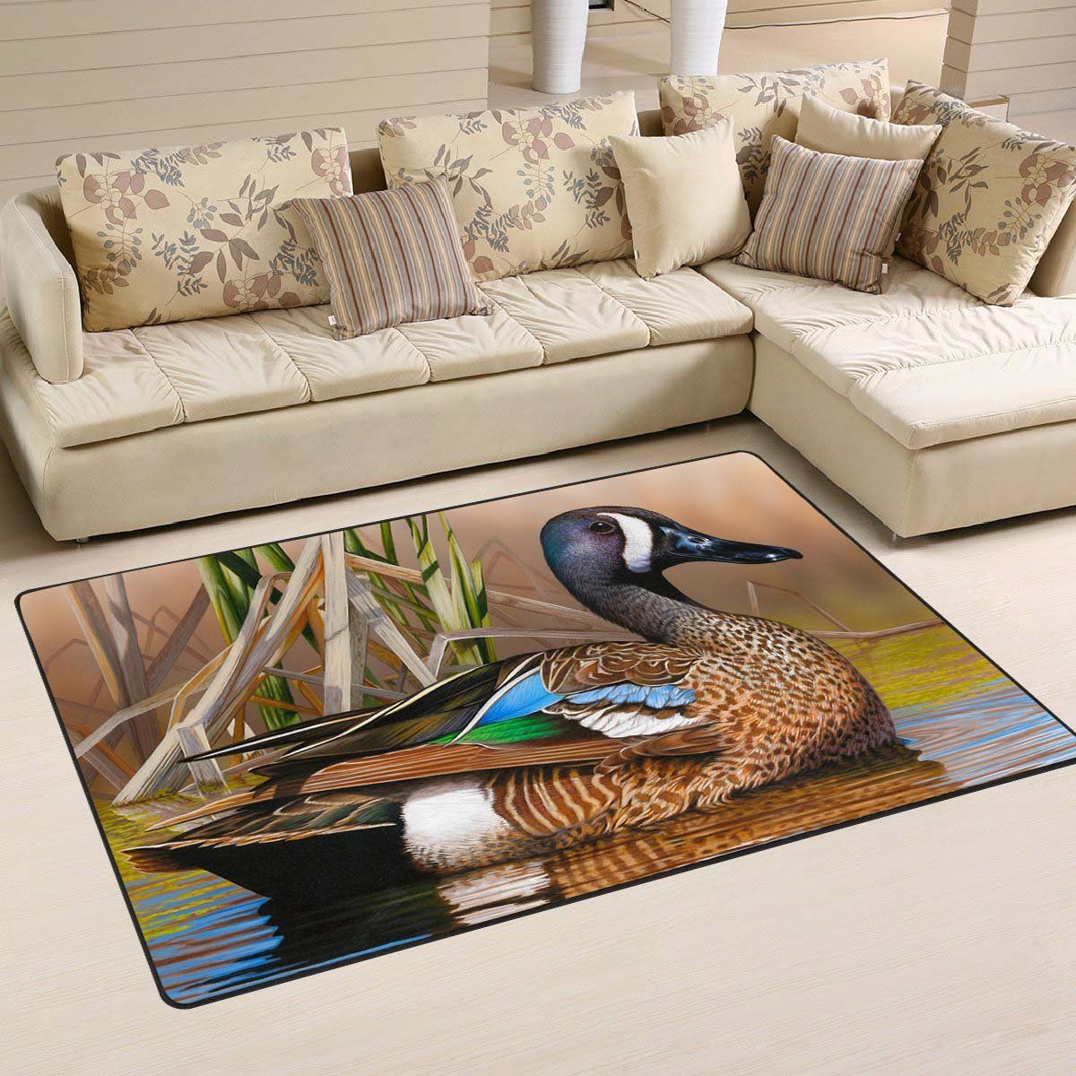 Duck Hunting Area Rug 06963