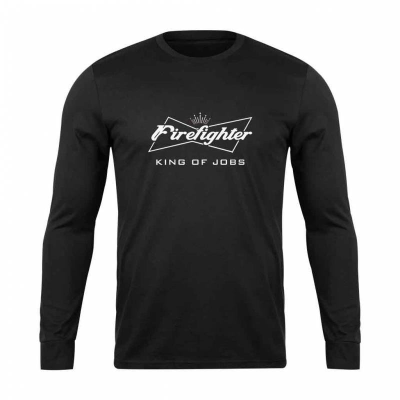 Budweiser Firefighter Long Sleeve T-Shirt