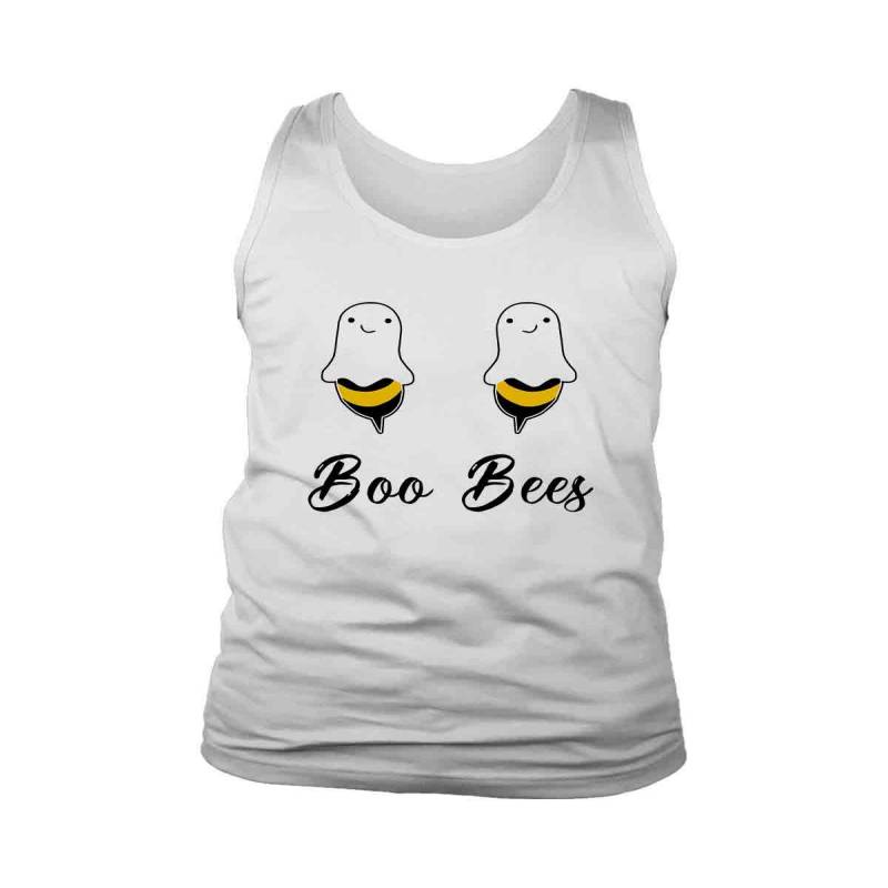 Boo Bee Ghost Bee Halloween Men’S Tank Top