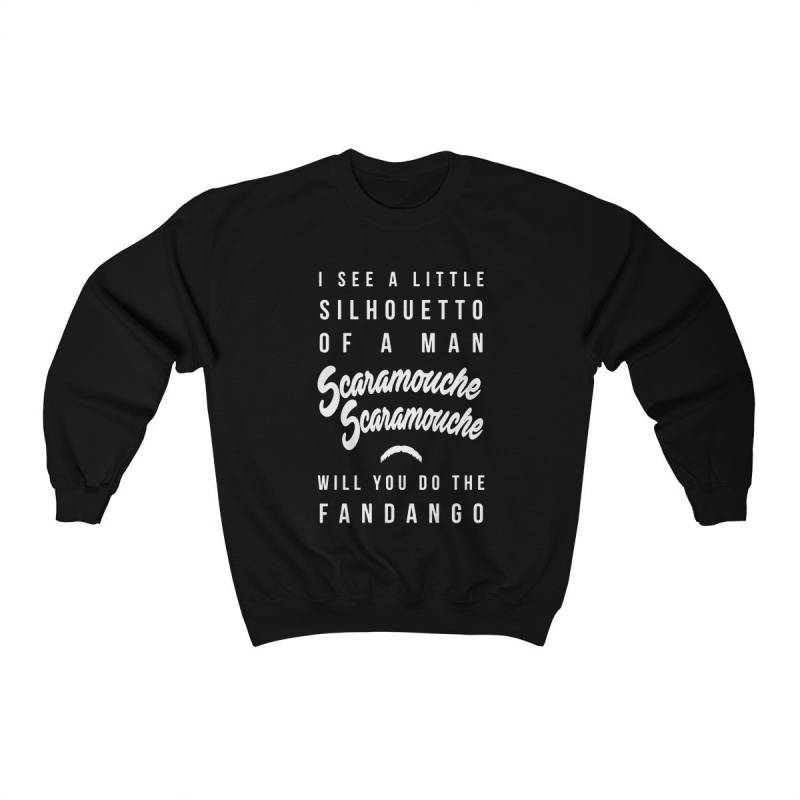 Bohemian Rhapsody Music Lyrics Queen Freddie Mercury Inspired Unisex Sweatshirt