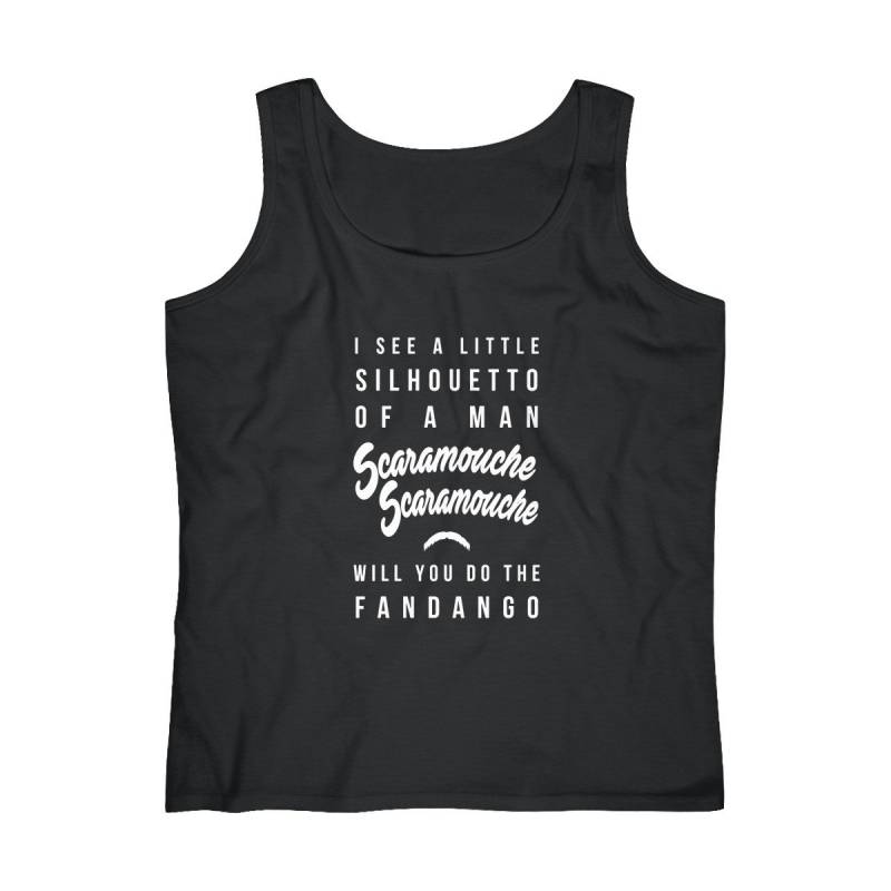 Bohemian Rhapsody Music Lyrics Queen Freddie Mercury Inspired Womens Tank Top