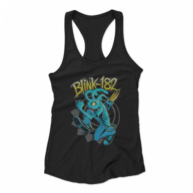 Blink 182 Rabbite Woman’s Racerback Tank Top