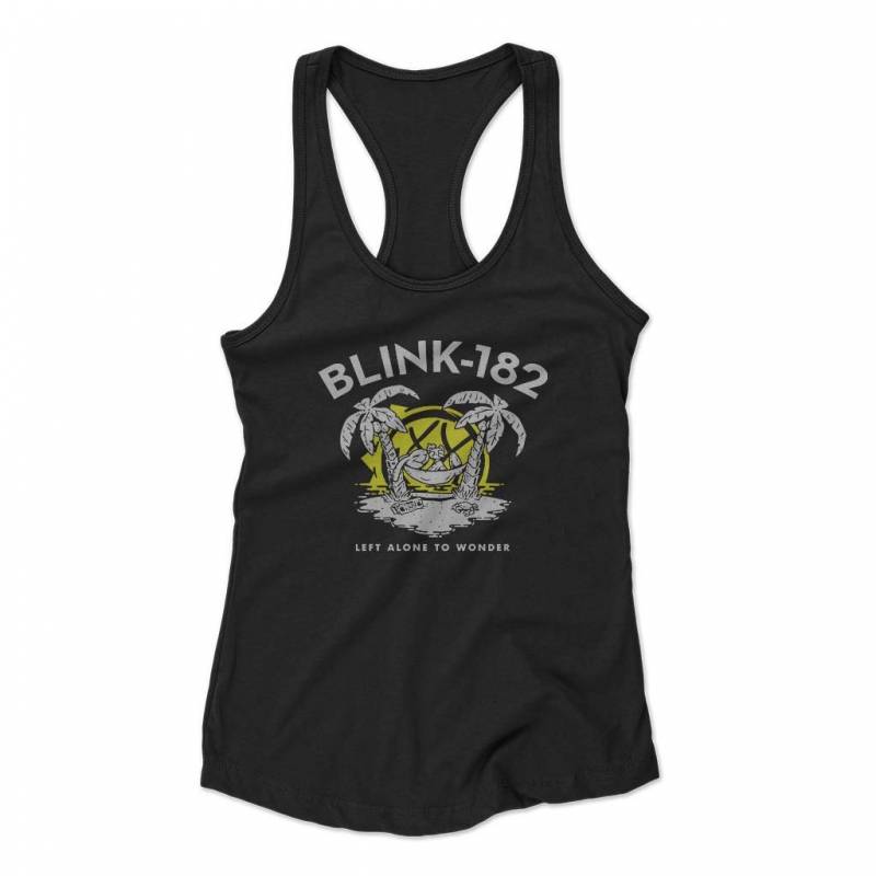 Blink 182 Island Woman’s Racerback Tank Top