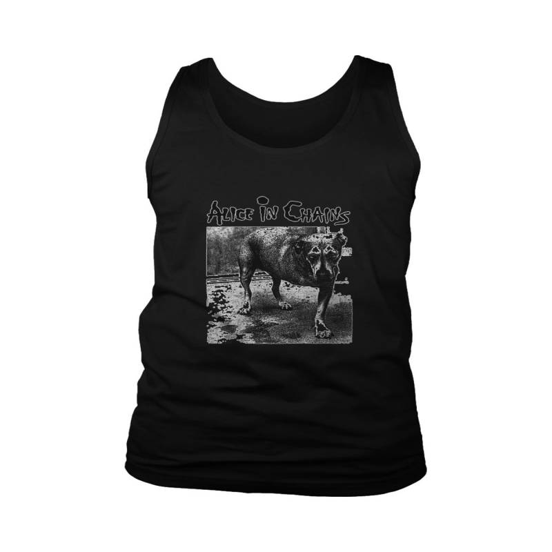 Alice In Chains Dog Grunge Seattle Pearl Jam Soundgarden Hole Men’s Tank Top