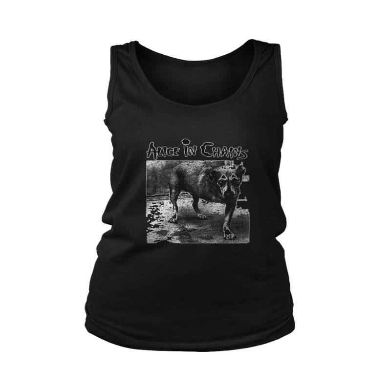 Alice In Chains Dog Grunge Seattle Pearl Jam Soundgarden Hole Women’s Tank Top