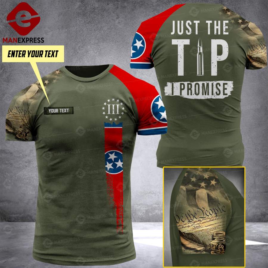 AH PERSONALIZED TENNESSEE TATTOOS WE THE PEOPLE T-SHIRT PRINTED TIPS