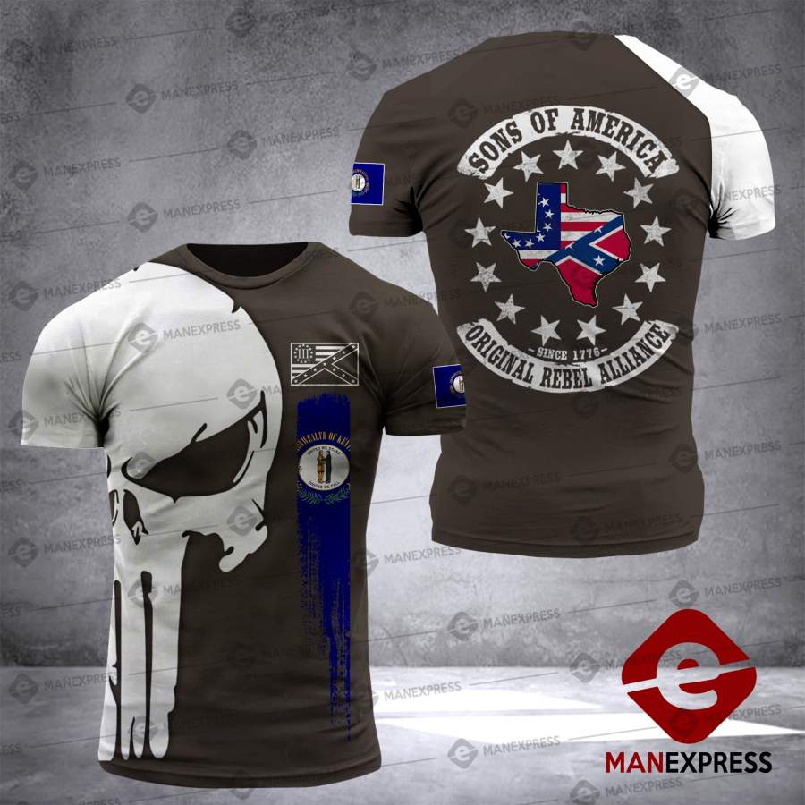 HD CR98 Kentucky CUSTOMIZE 3D T SHIRT