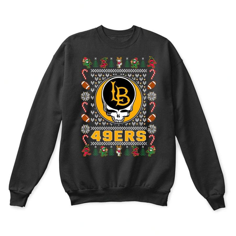 Long Beach State 49ers x Grateful Dead Christmas Ugly Sweater