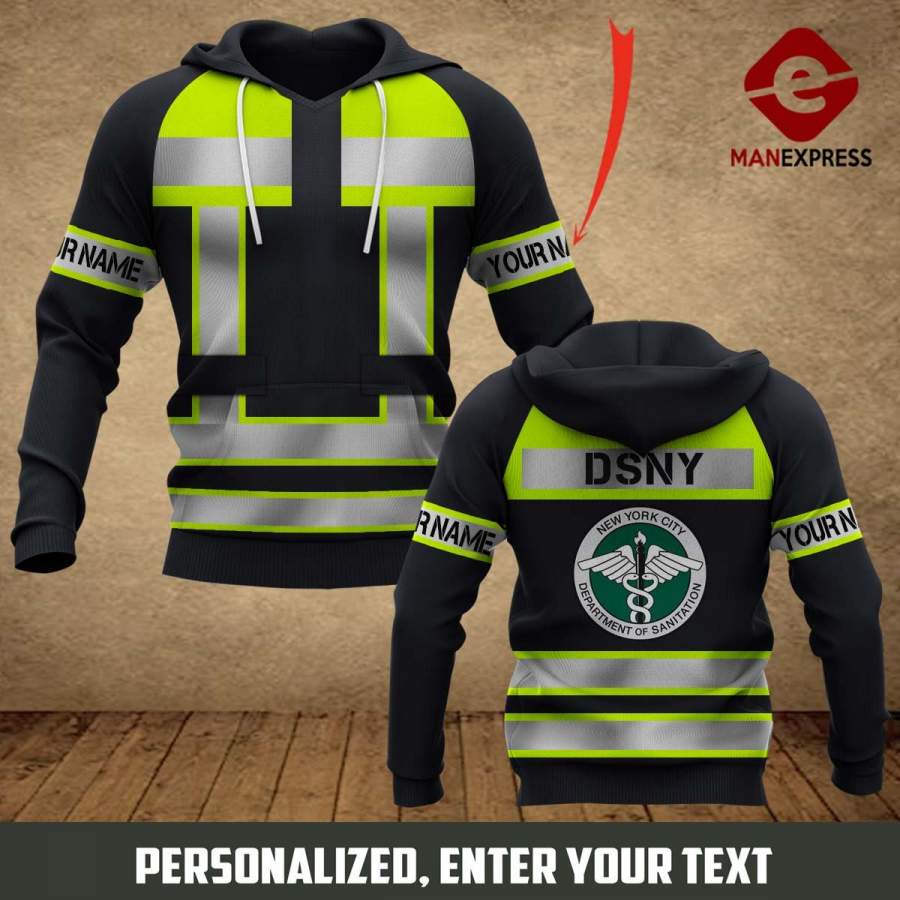 DSNY – The City of New York Department of Sanitation 3D printed hoodie MPP3