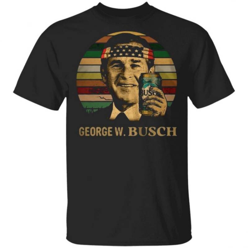 George W Busch Sunset T Shirt