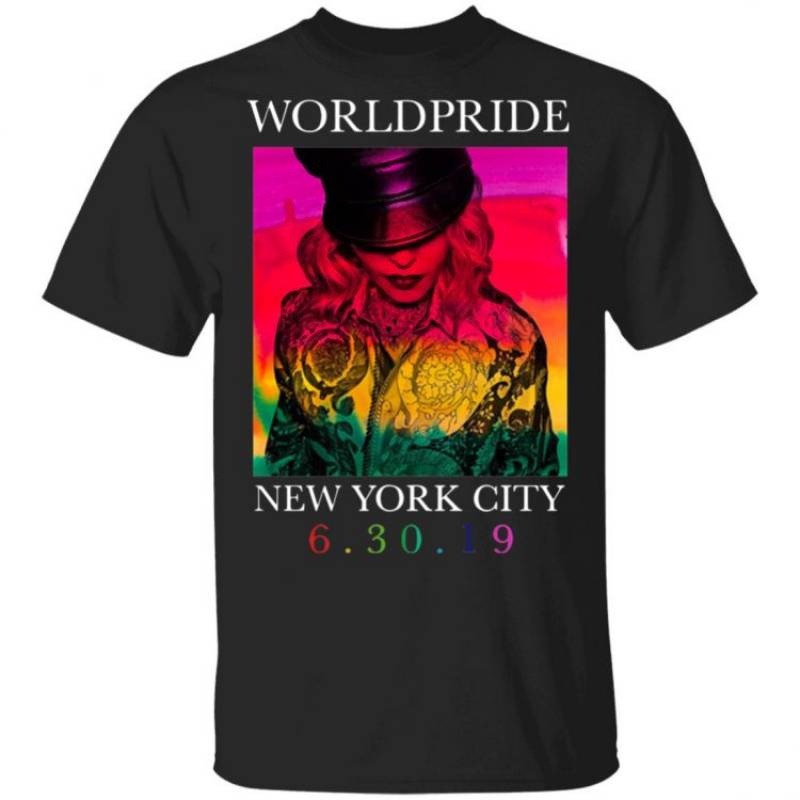 Madonna Worldpride New York City T Shirt