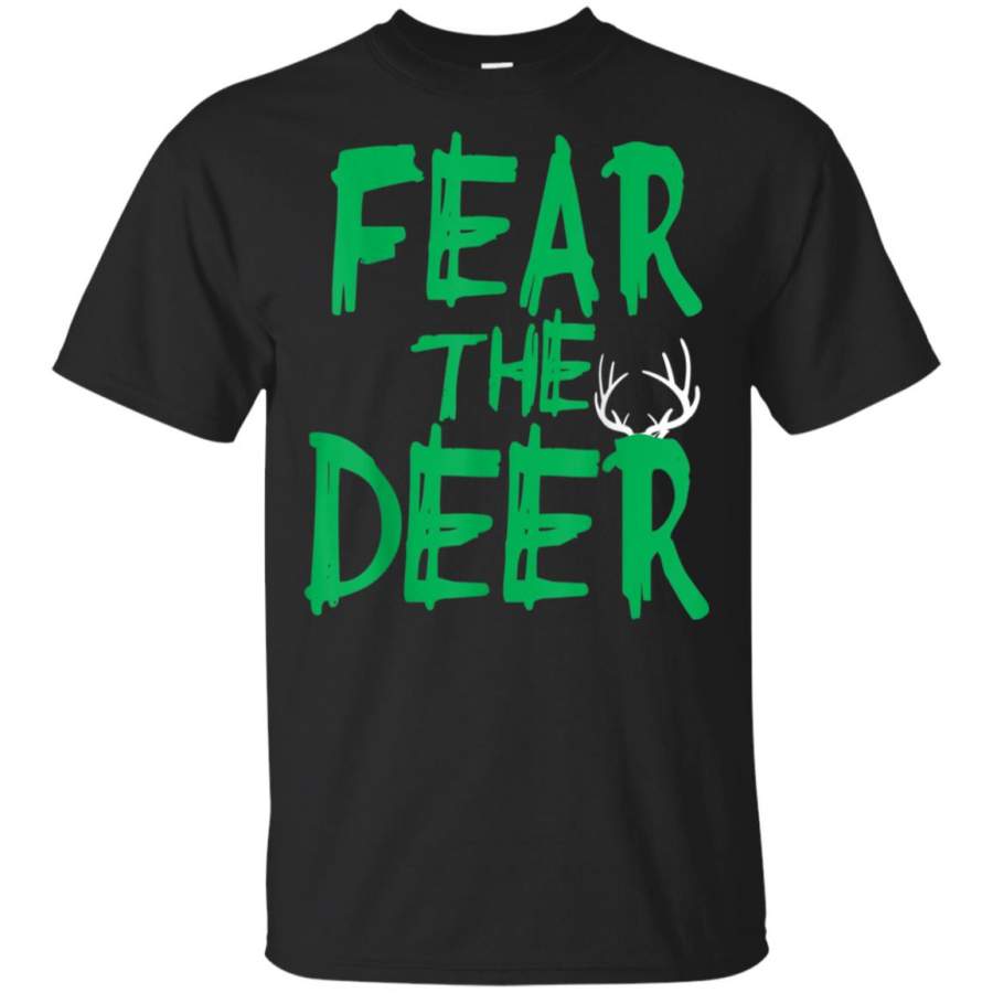 Fear The Deer – Milwaukee Basketball Bucks Fans T Shirt – Moano Store