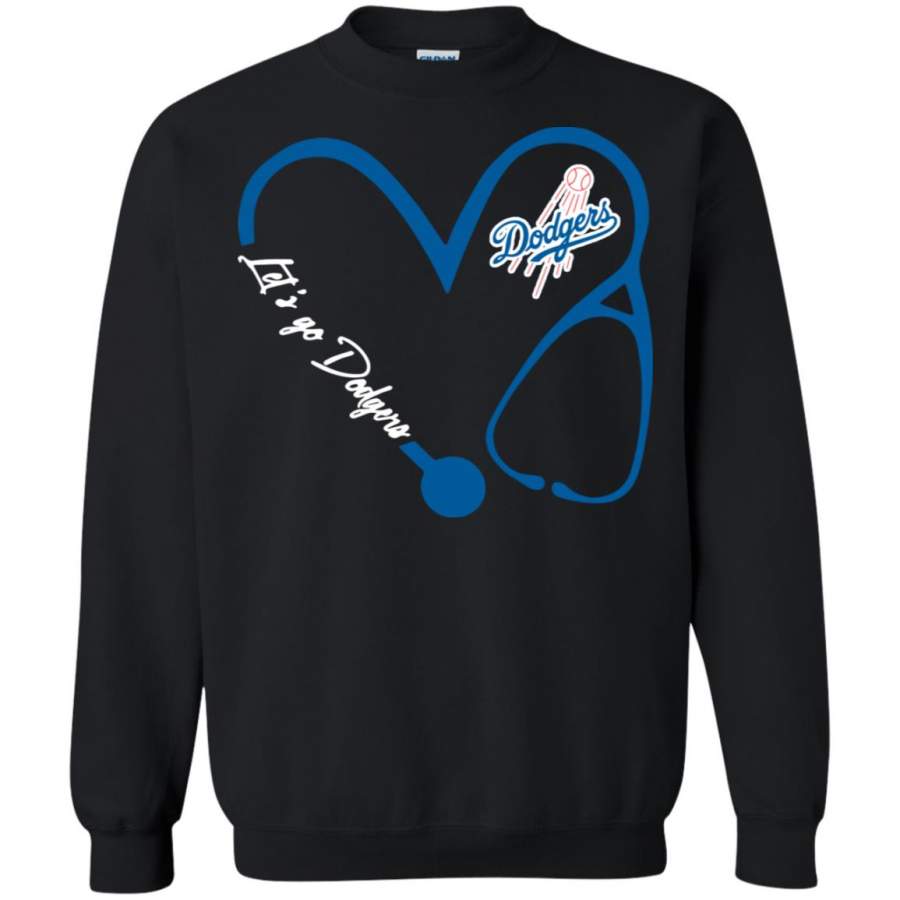 Los Angeles Dodgers Love Nurse Let’s go Dodgers Sweatshirt – Moano Store