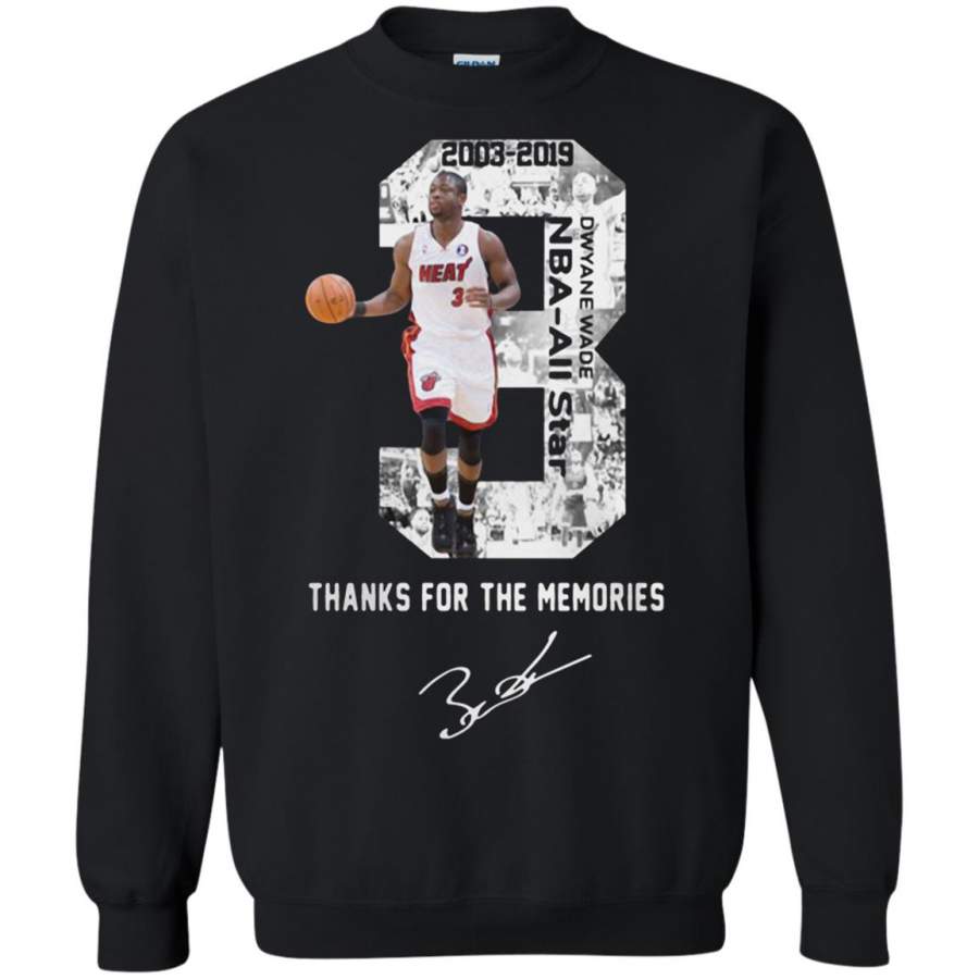 Miami Dwyane Wade Thank You For The Memories Sweatshirt – Moano Store