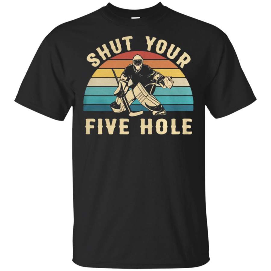 Hockey Shut your five hole vintage T Shirt – Moano Store