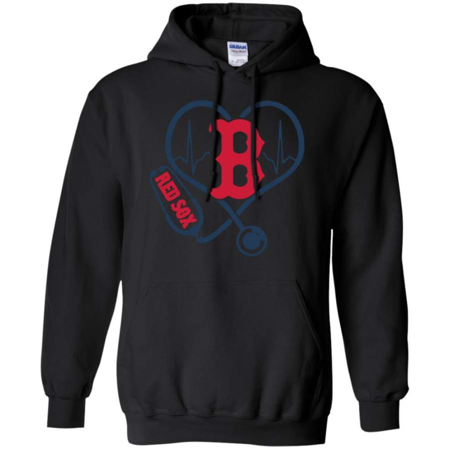 Nurse loves Boston Red Sox Hoodie – Moano Store