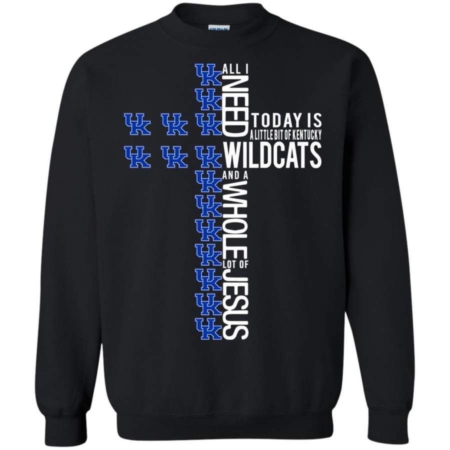 All I need today is a little bit of Kentucky Wildcats and a whole lot of Jesus Sweatshirt – Moano Store