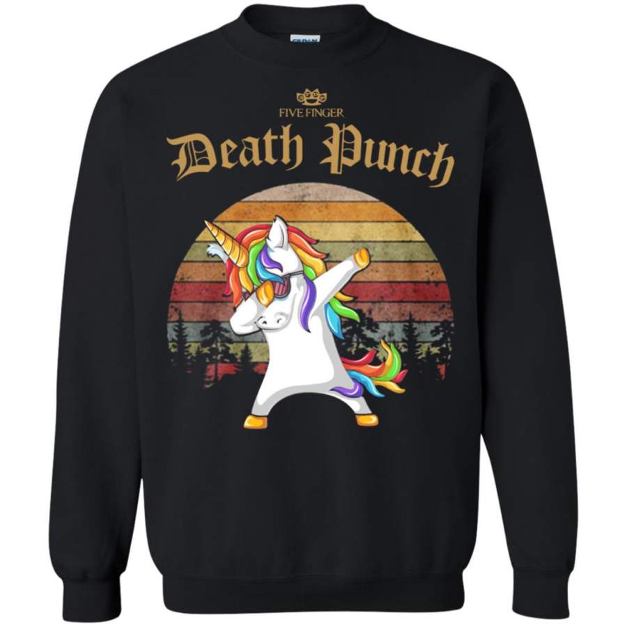 Dabbing Unicorn Five Finger Death Punch Sweatshirt – Moano Store