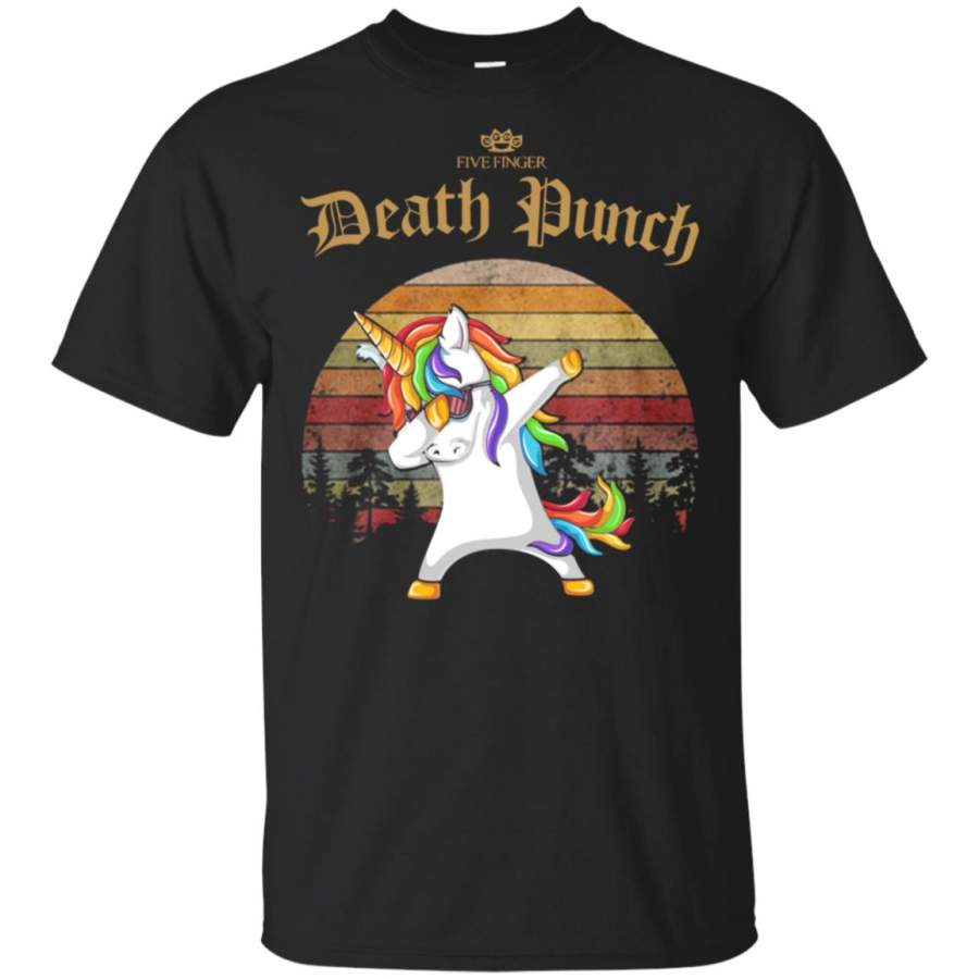 Dabbing Unicorn Five Finger Death Punch T Shirt – Moano Store