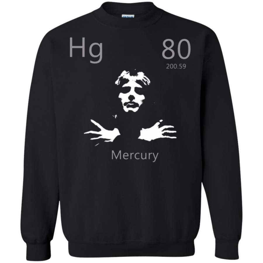 Freddie Mercury Queen Periodic Table Element Hg Sweatshirt – Moano Store