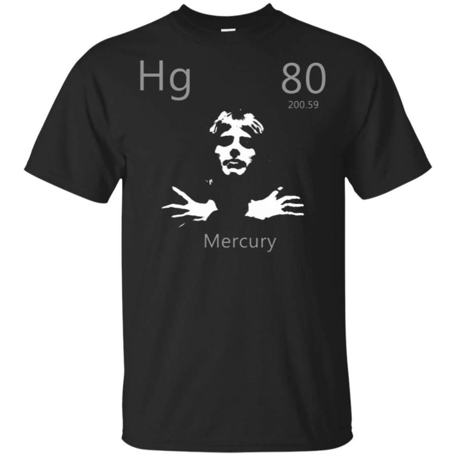 Freddie Mercury Queen Periodic Table Element Hg T Shirt – Moano Store