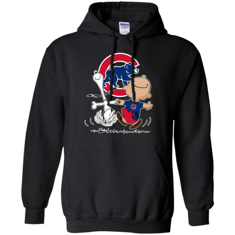 Charlie Brown and Snoopy Chicago Cubs Hoodie – Moano Store