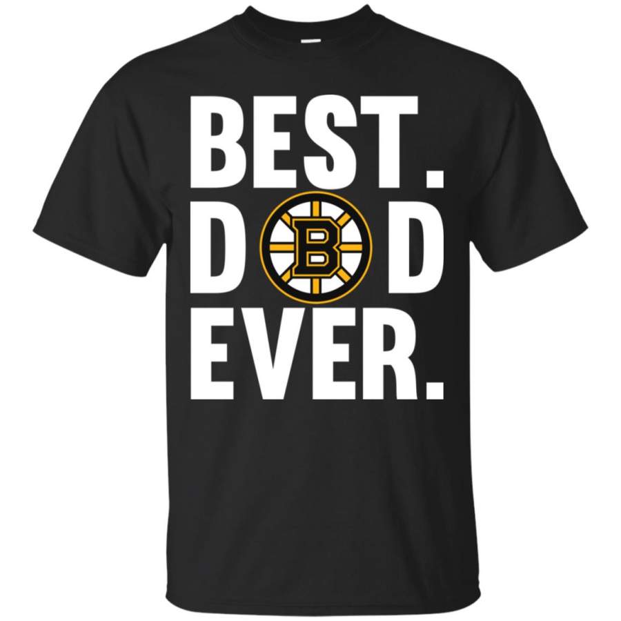 Best Dad Ever Boston Bruins shirt Father Day T Shirt – Moano Store