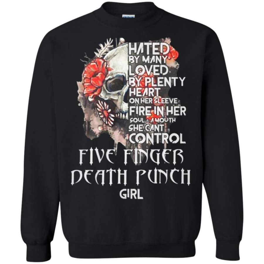 Five Finger Death Punch Skull Girl Sweatshirt – Moano Store