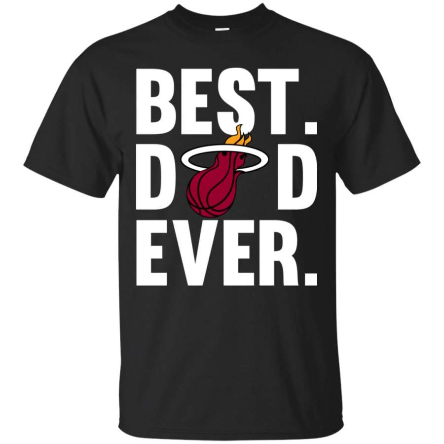 Best Dad Ever Miami basketball shirt Father Day T Shirt – Moano Store